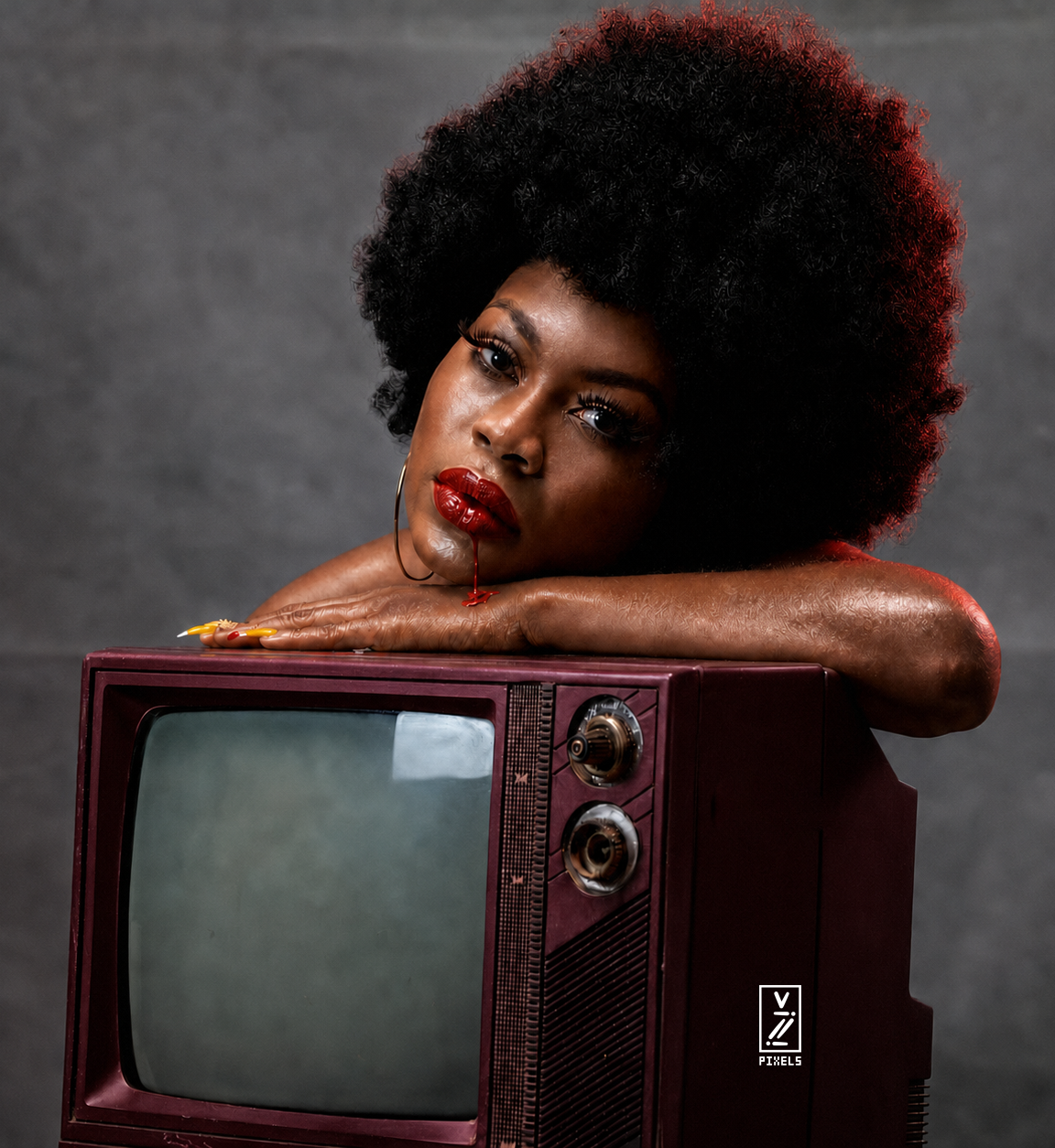 Television lady